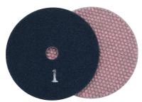 Алмазные гибкие шлифовальные круги ТОЧКИ Pads 5-STEP №1 D100 Алмазные гибкие шлифовальные круги ТОЧКИ Pads 5-STEP №1 D100